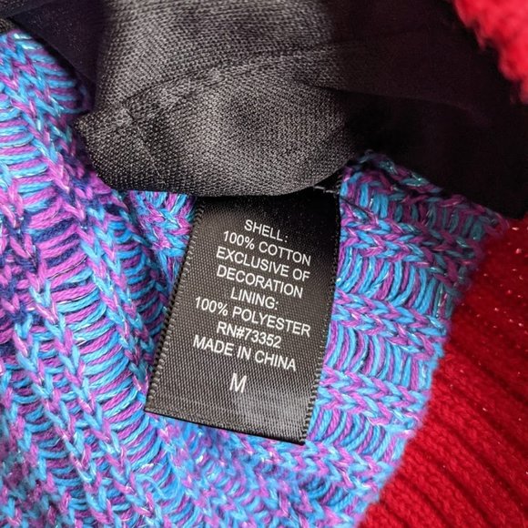 33 Degrees Christas Laser eyes cat knit jumper - Picture 5 of 6